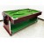 Mesa Multijuego  4 en 1 Giratoria de 7 ft, Air-Hockey, Billar, Ping-Pong, Cubierta de Comedor (Café, paño verde)